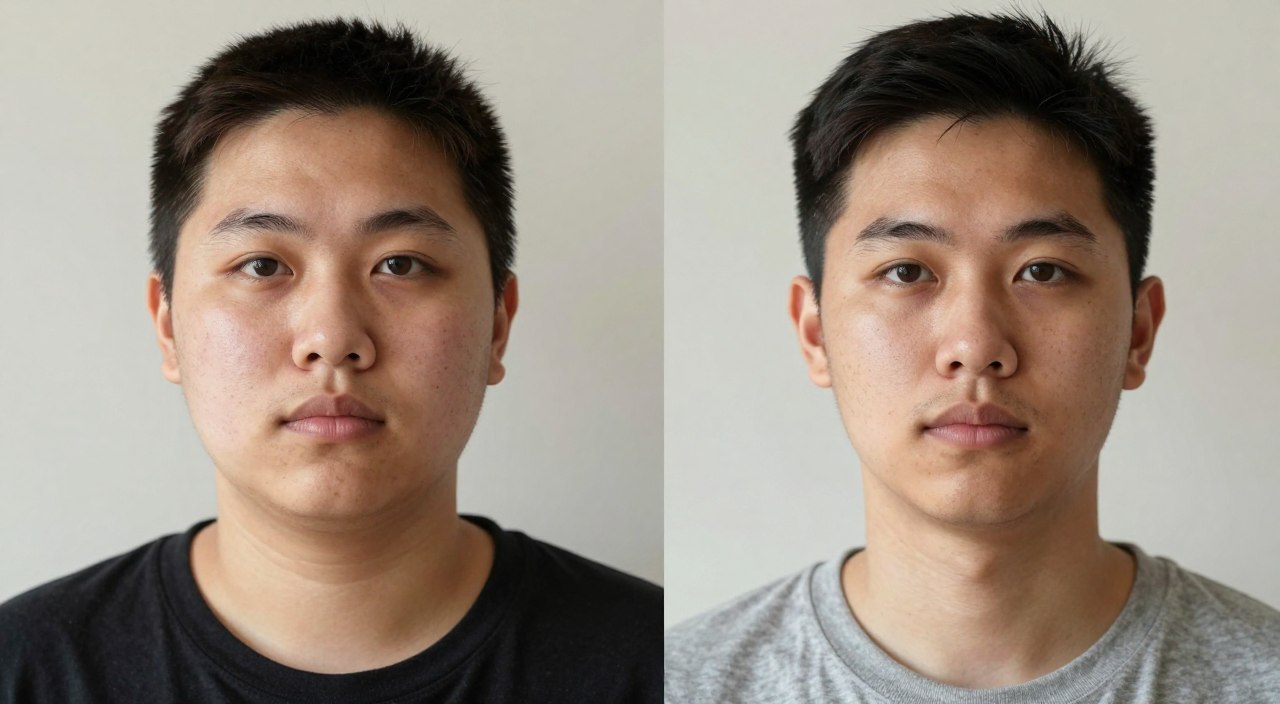 face after weight loss